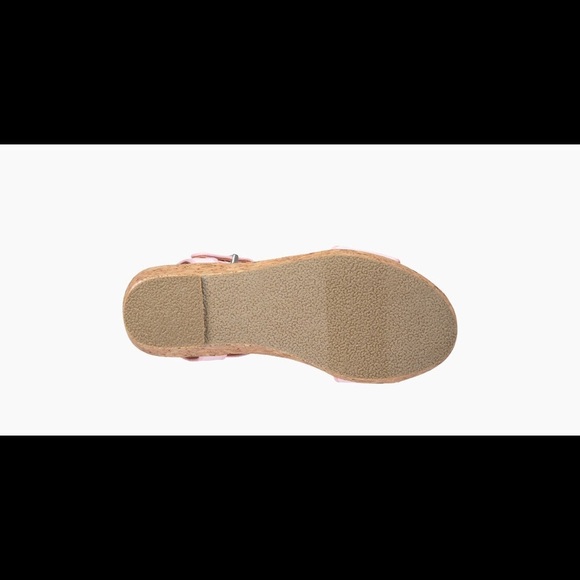 UGG Milley Pink Bow Girl Sandals Size 6 - Picture 6 of 8